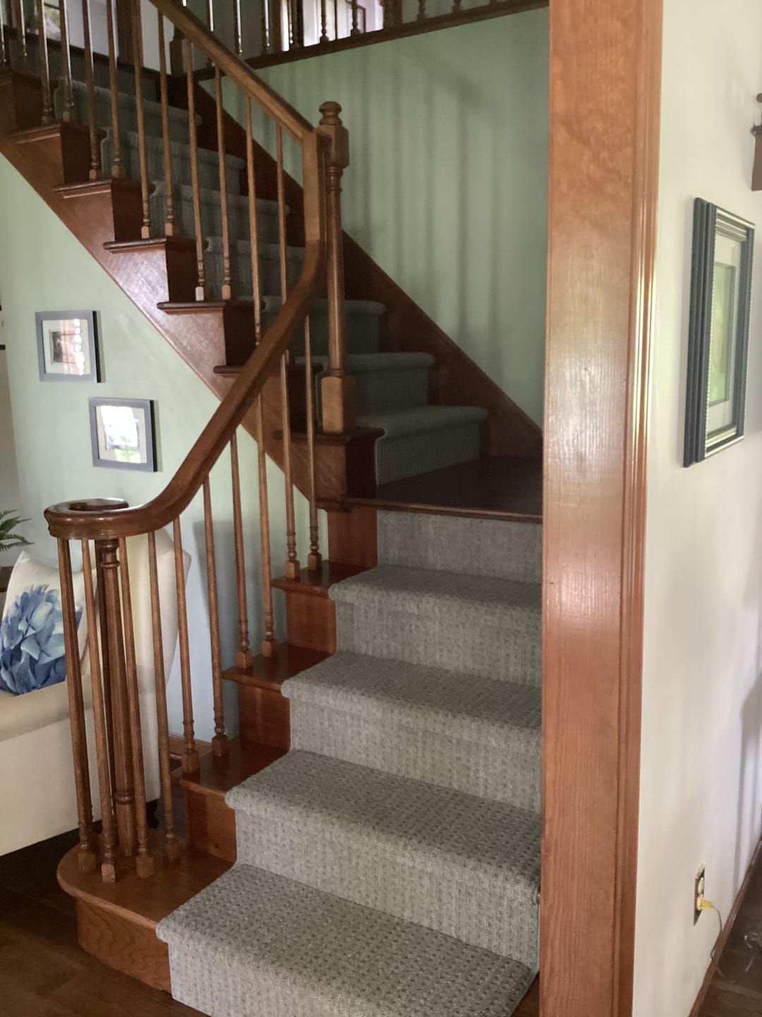 Customer photo review of Stair Runner Samples
