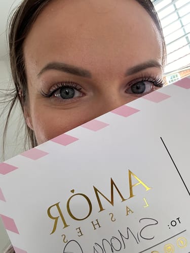 Customer photo review of QuickLash Starter Kit