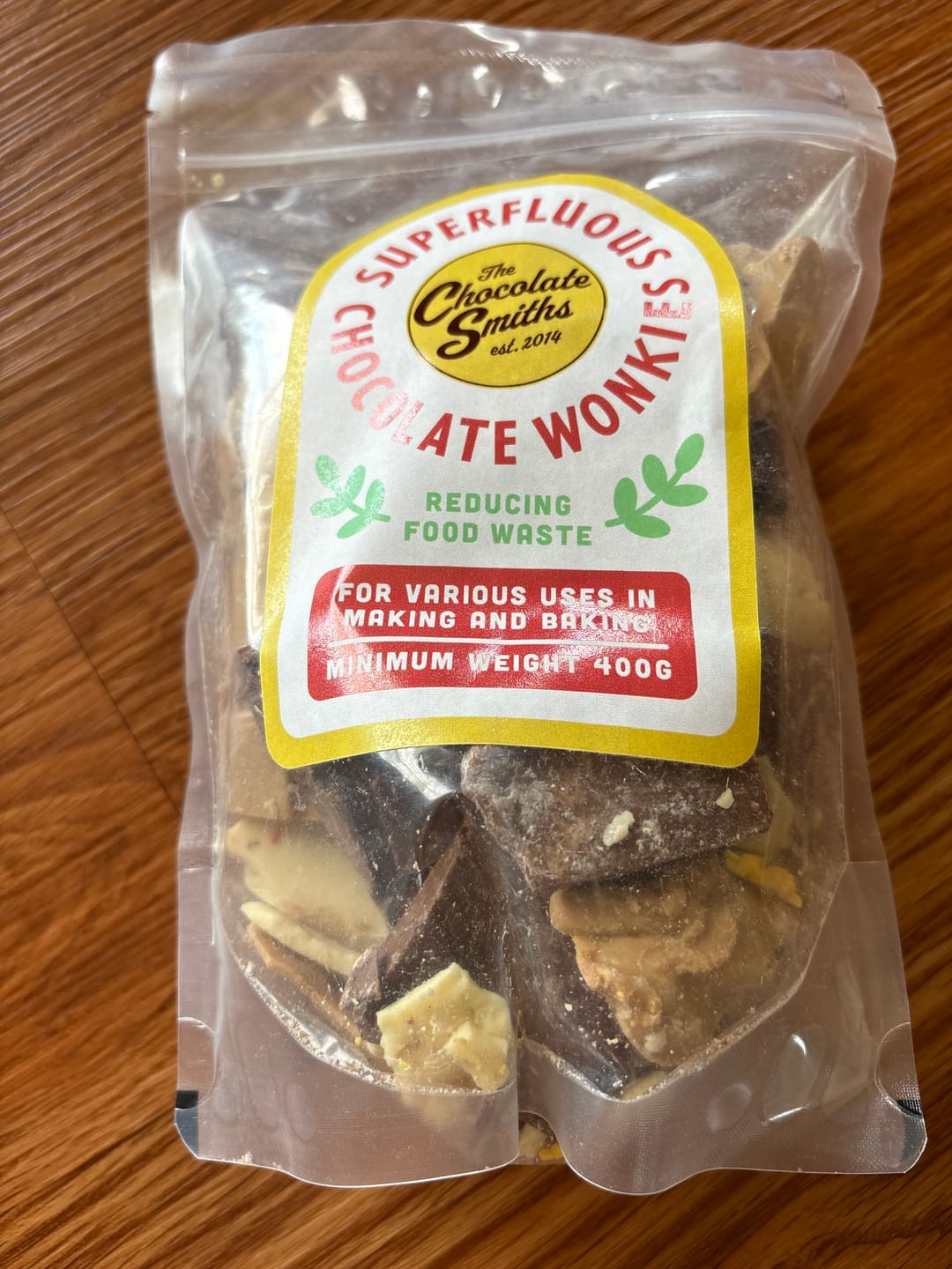 Customer photo review of Chocolate Wonkies