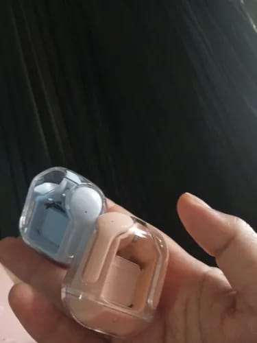 Customer photo review of Crystal Series Wireless Earphone Bluetooth