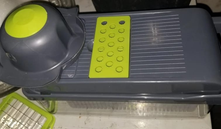 Customer photo review of All In 1 Chopping Container