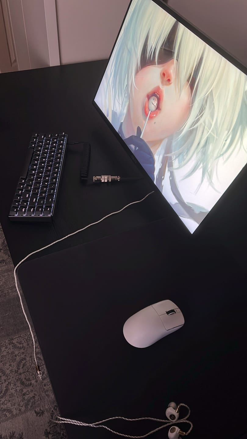 Customer photo review of FreeFall MFG V2 SV Taban Mousepad