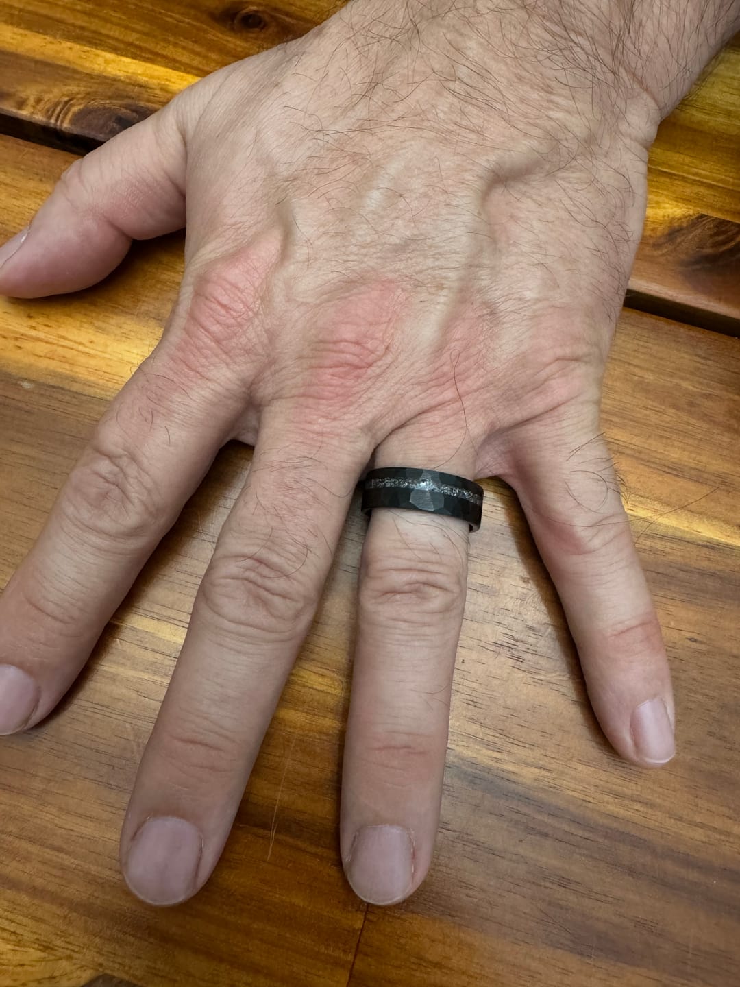 Customer photo review of Forged Meteorite