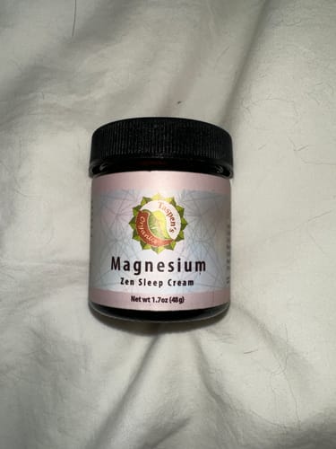 Customer photo review of Magnesium Zen Sleep Cream