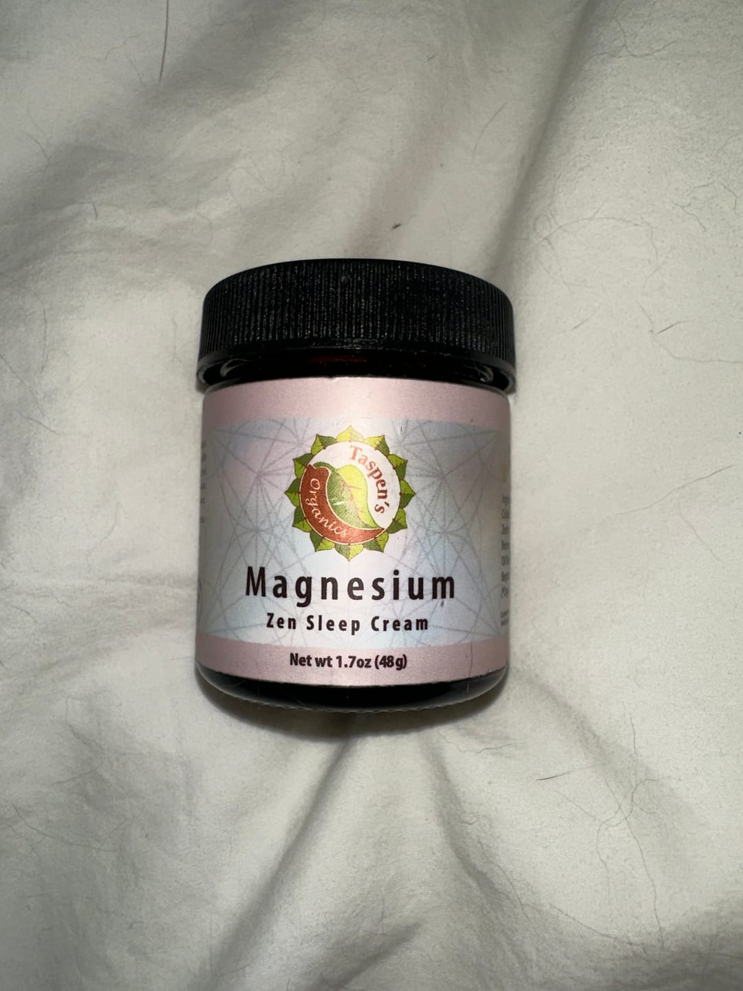 Customer photo review of Magnesium Zen Sleep Cream