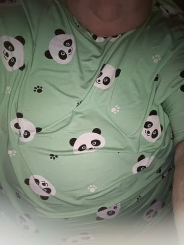 Customer photo review of Bamboo Sleep Tee (One size fits all)