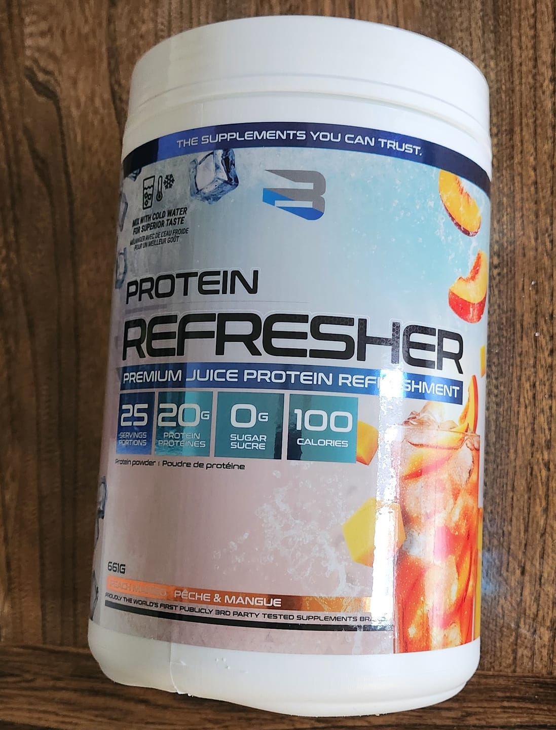 Customer photo review of Believe - Protein Refresher 656g-681g