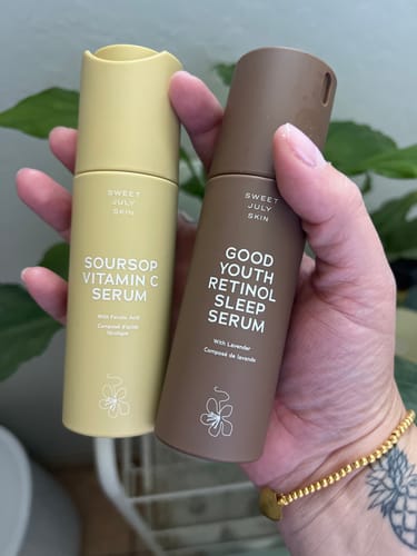 Customer photo review of Day + Night Serum Set