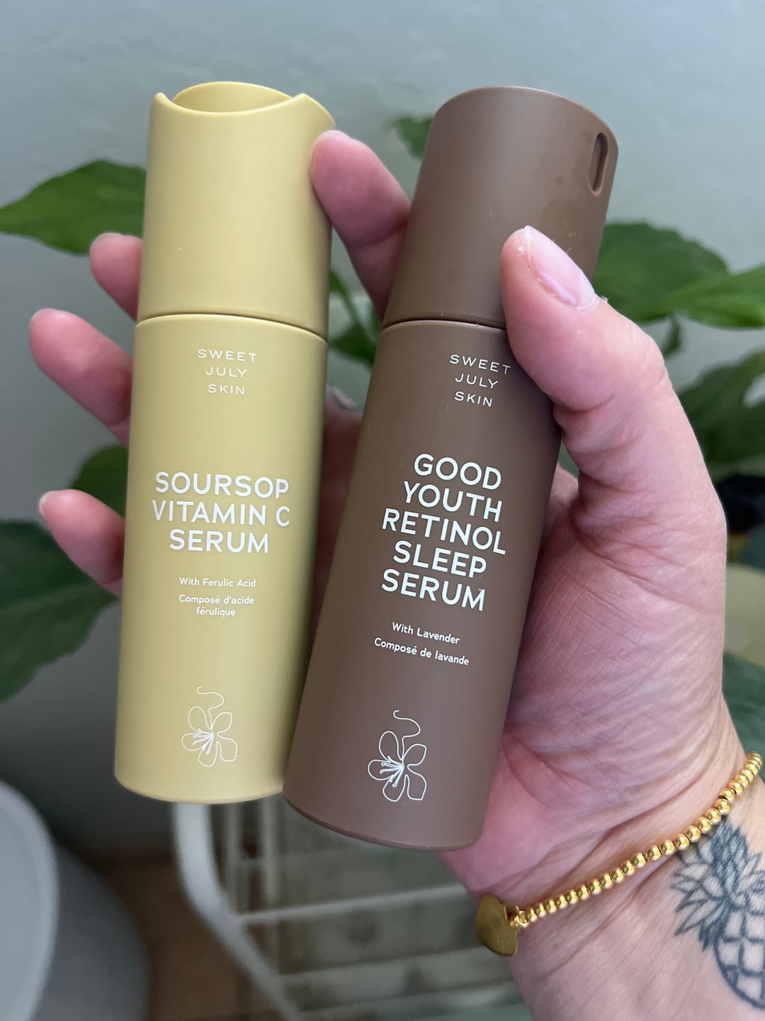 Customer photo review of Day + Night Serum Set