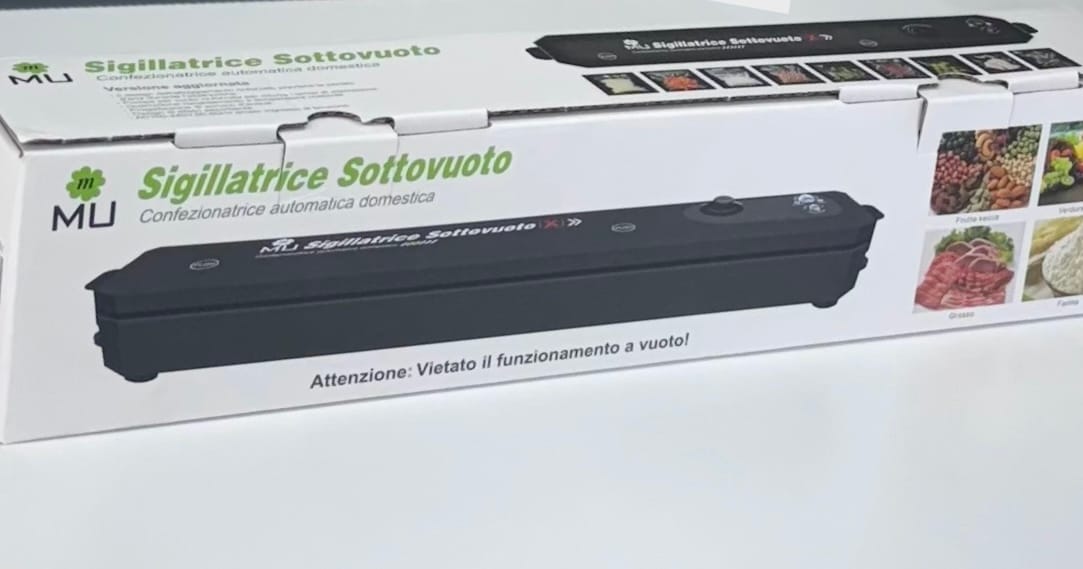 Customer photo review of Macchina Sigillatrice per Sottovuoto - Portatile + 10 Sacchetti Omaggio