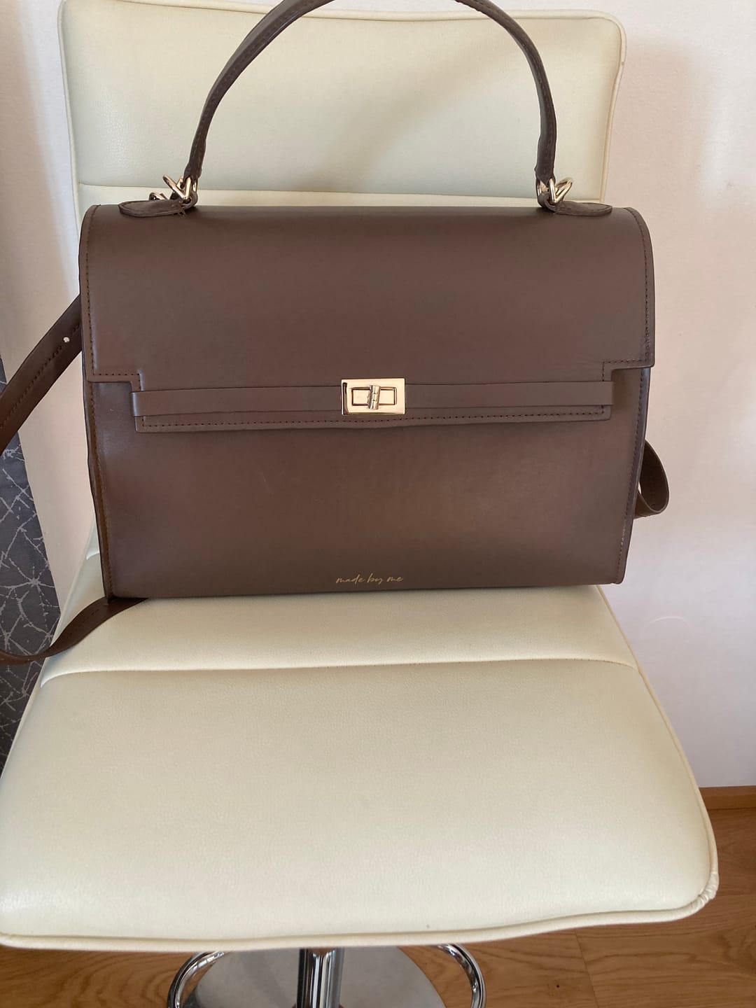 Customer photo review of DIY-Box: The Business Bag *Eckige Klappe*