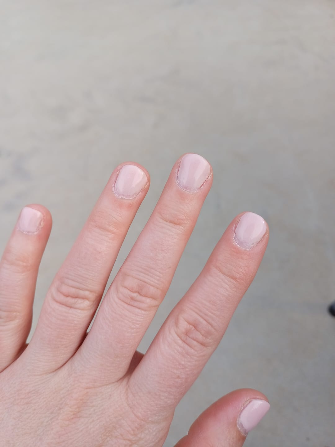 Customer photo review of Khaki Dipping Powder