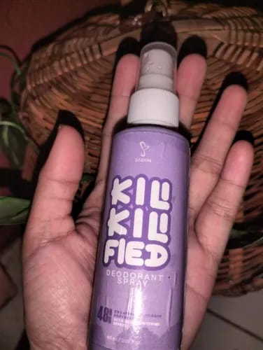Customer photo review of Kili Kili Fied Deo Spray 60ml By SASKIN