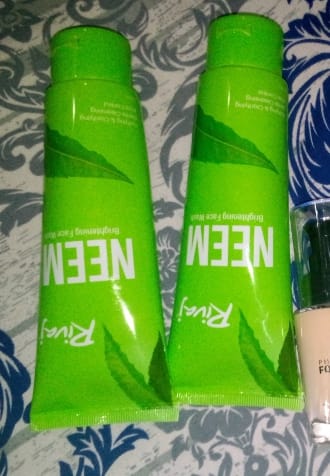 Customer photo review of Whitening Face Wash - Neem Extract