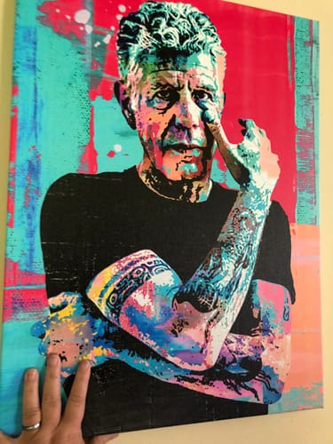 Customer photo review of Bourdain Canvas Set