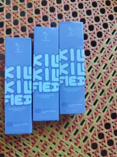 Customer photo review of Kili Kili Fied Deo Spray 60ml By SASKIN