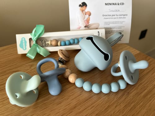 Customer photo review of Guardachupete + Chupete + Chupetero Spring Nenina & Co