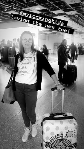 Customer photo review of Mama, Mummy, Bruh Womens T-Shirt