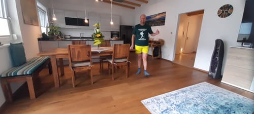 Customer photo review of LEGENDEN ALTERN NICHT SIE GEHEN WANDERN  - Herren Premium Organic T-Shirt