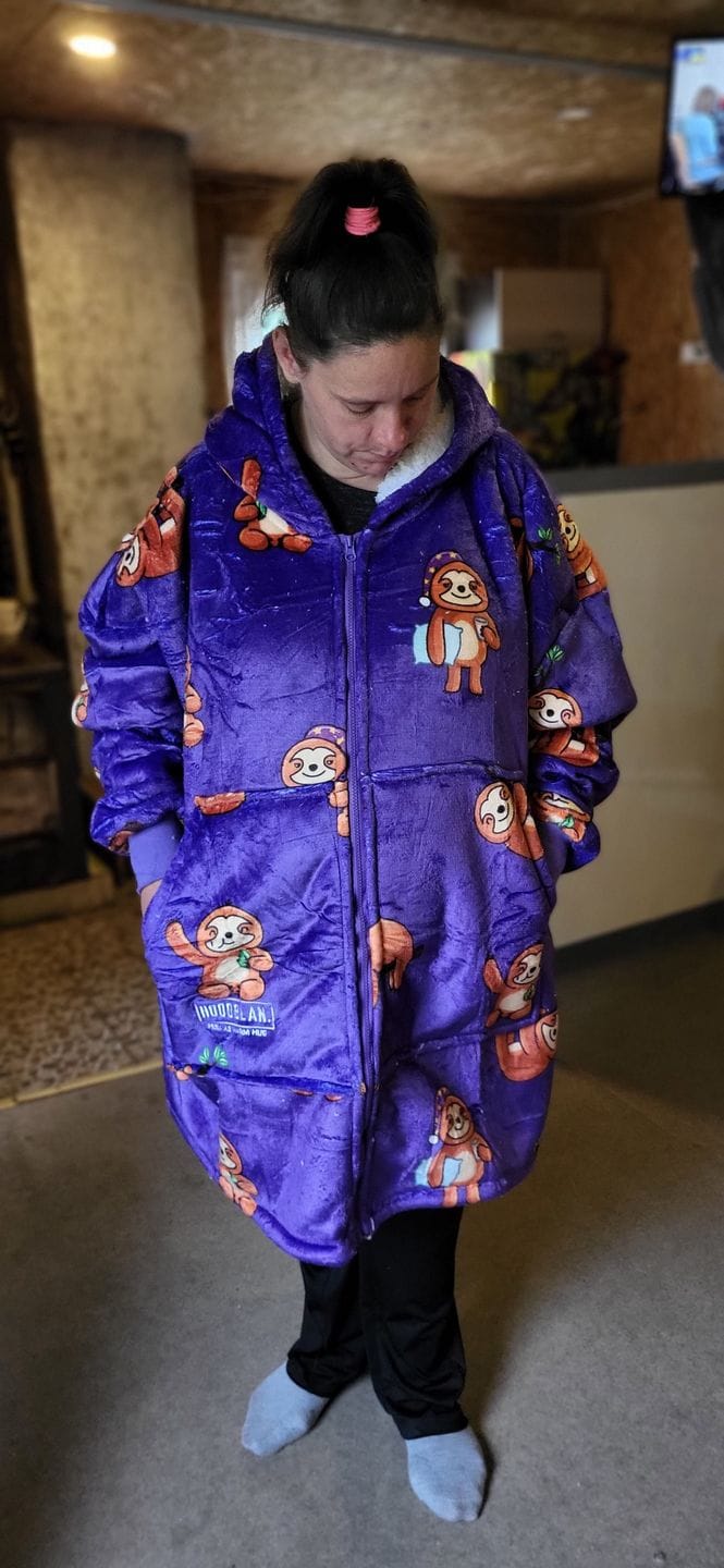 Customer photo review of Džemperis Nedēļas nogales sliņķis