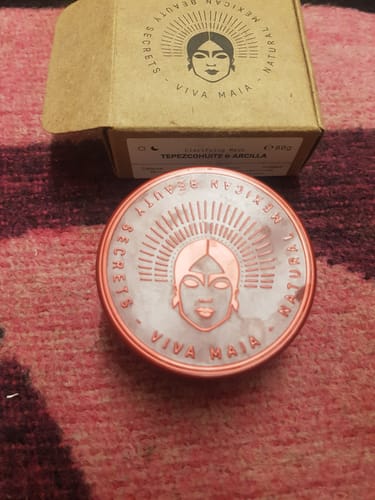 Customer photo review of Clarifying Mask - Tepezcohuite & Arcilla