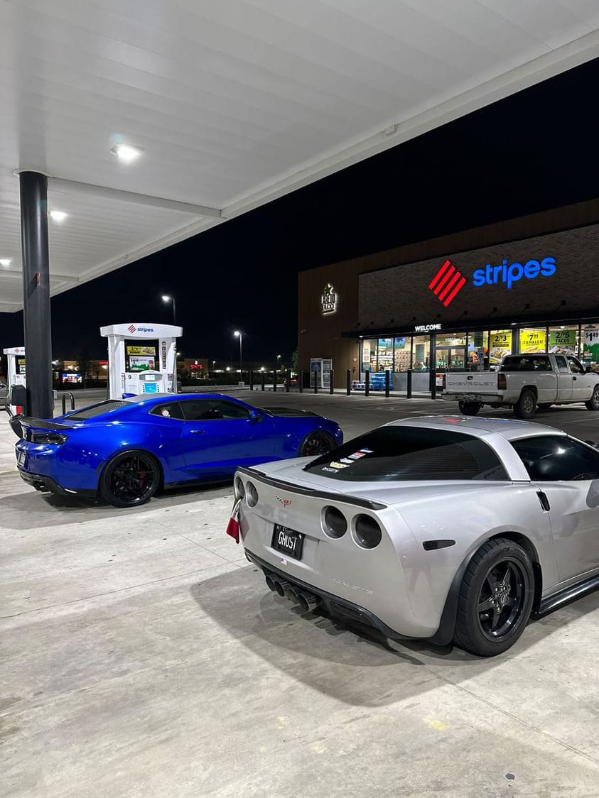 Customer photo review of Chevrolet Corvette C6 Base Rear Splash Guards Mud Flaps