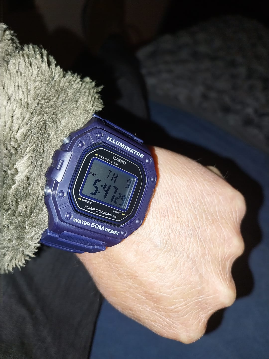 Customer photo review of Reloj Casio Vintage W-218H-2AVDF Azul