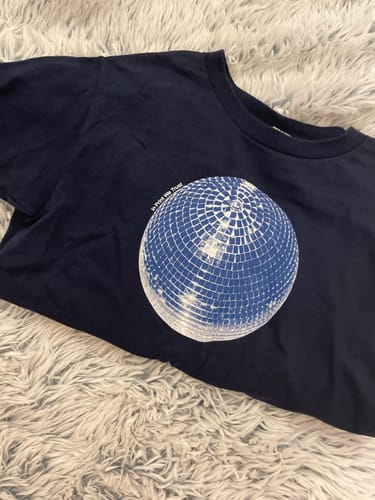 Customer photo review of 'Studio 54' baby tee