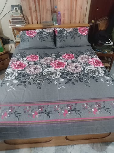 Customer photo review of Renelsa-Bed Sheet Set