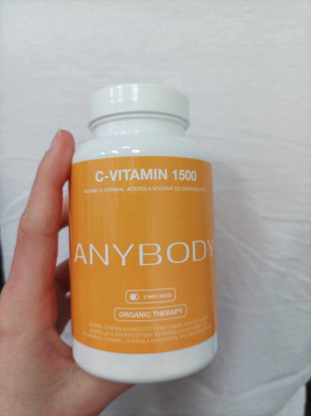 Customer photo review of Anybody C-vitamin 1500 Kúra