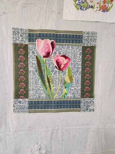 Customer photo review of Longwood Block of the Month Subscription