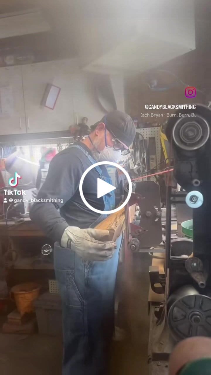 Customer video review of 2" x 72" Sanding Belts for Stock Removal 20 PACK (BULK DISCOUNT)