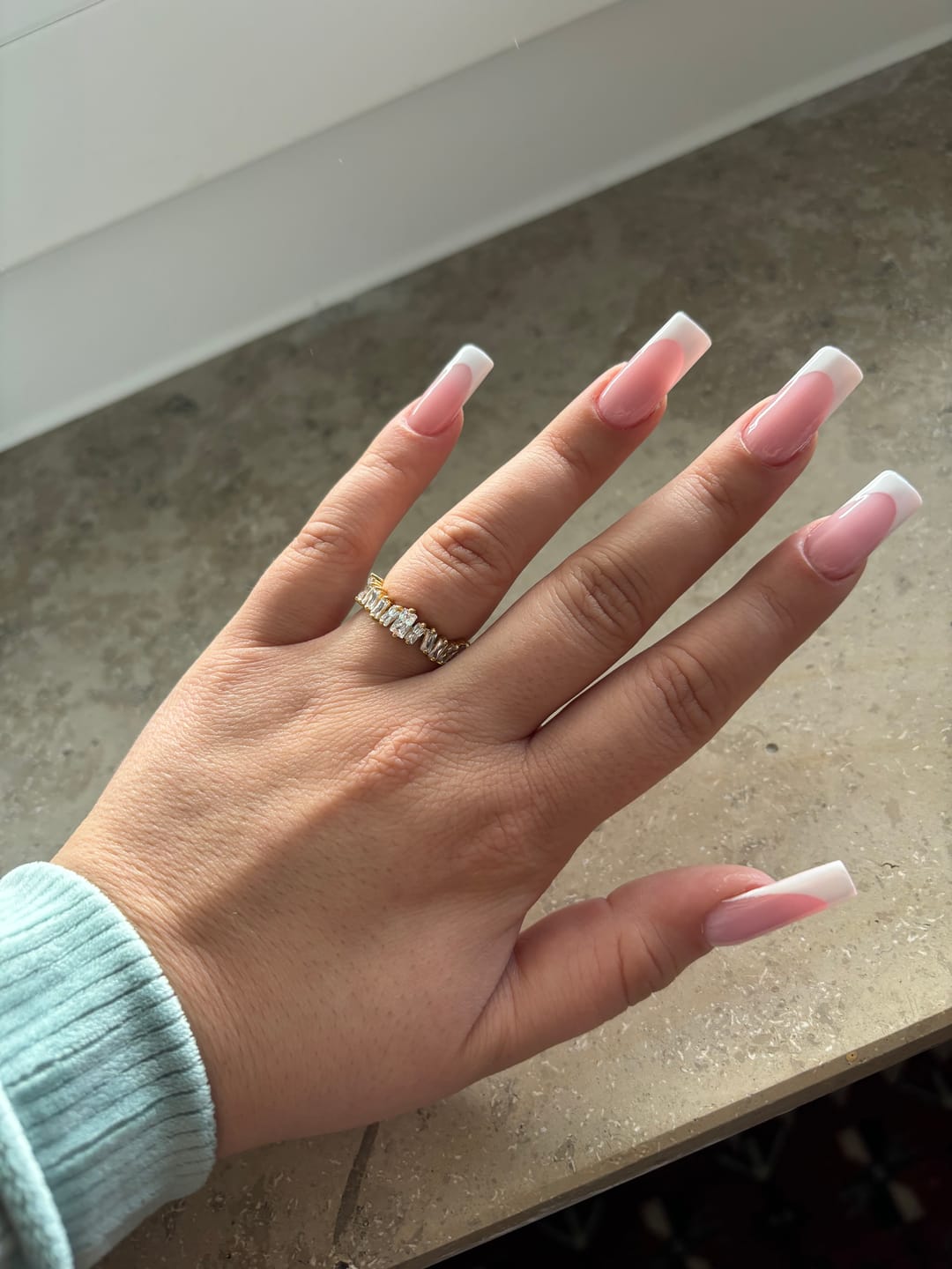 Customer photo review of Cristallo Ring | 18K vergoldet
