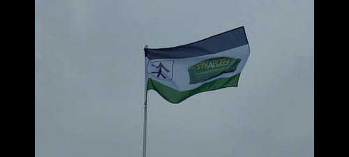 Customer photo review of Fahne inkl. Druck