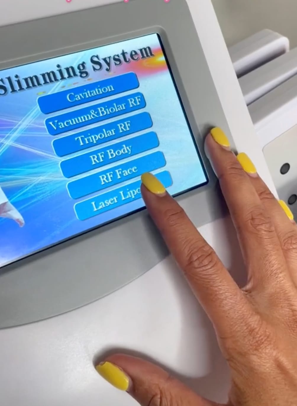 Customer photo review of 30K Cavitation Machine 6 in 1 for Fat Blasting