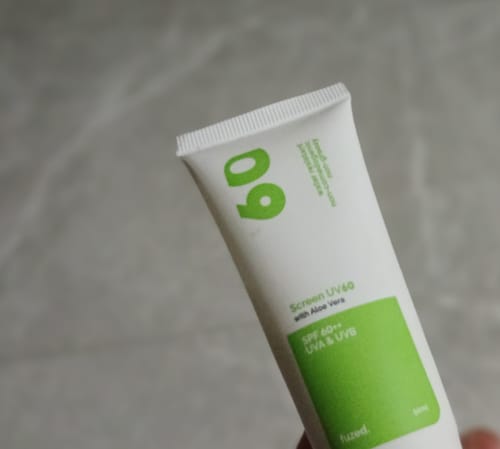 Customer photo review of Screen UV60 w/ Aloe Vera (SPF 60)