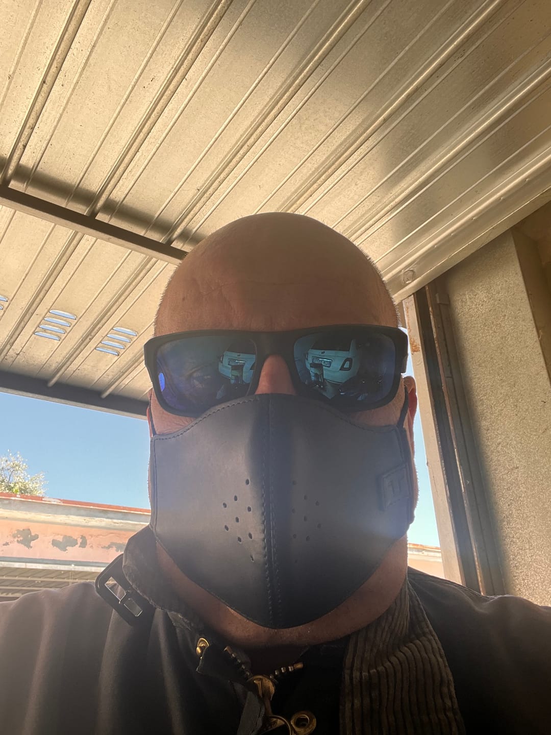 Customer photo review of face mask