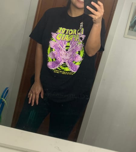 Customer photo review of REALISTIC ANGEL TEE