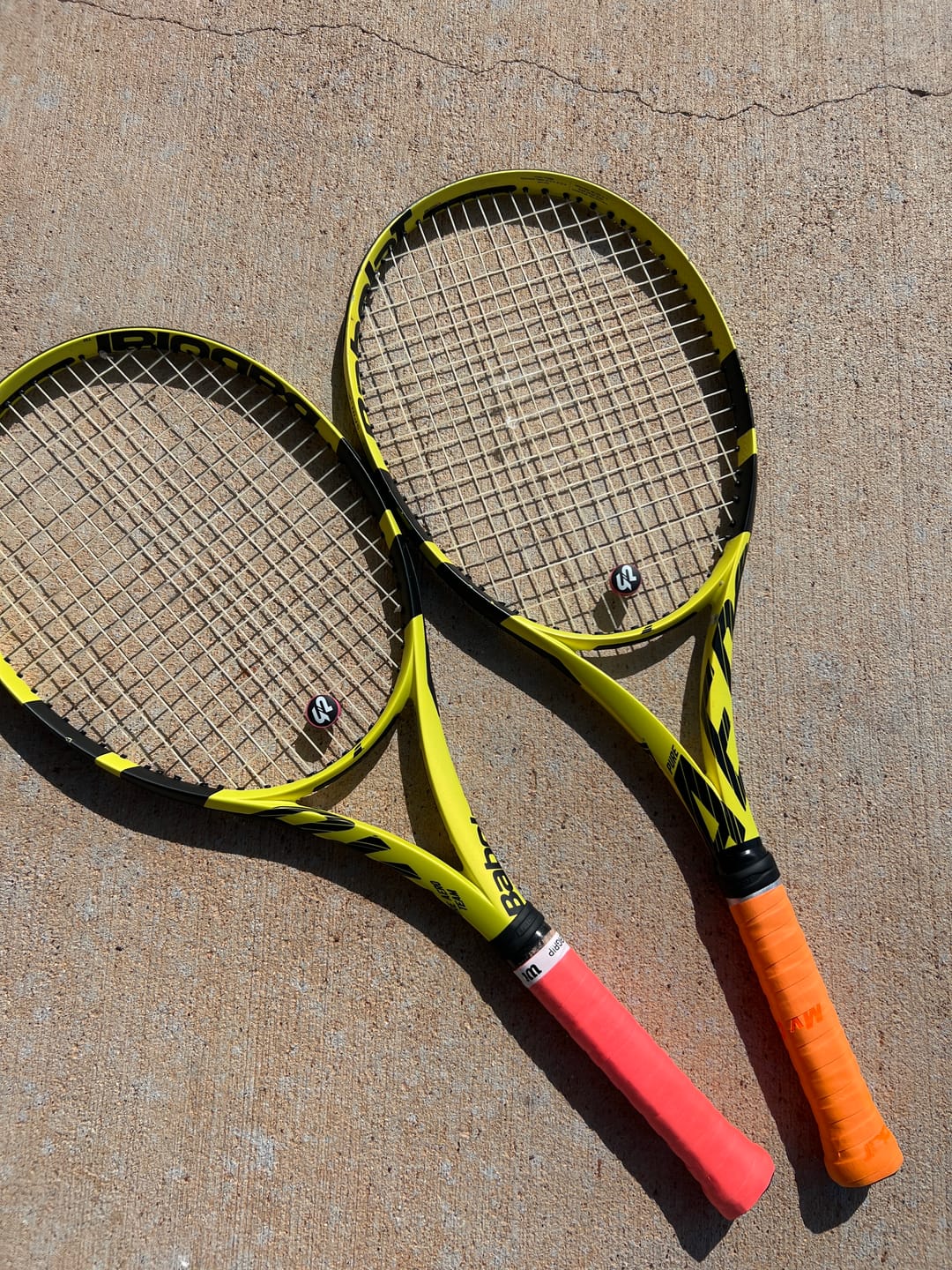 Customer photo review of 2 Pack NEW RTP SHOCKSORB DAMPENER V3 - The only dampener made for pain relief and performance.