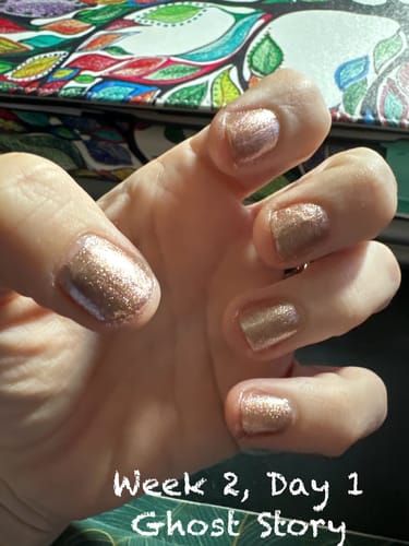 Customer photo review of Longwear Nail Polish - Ghost Story