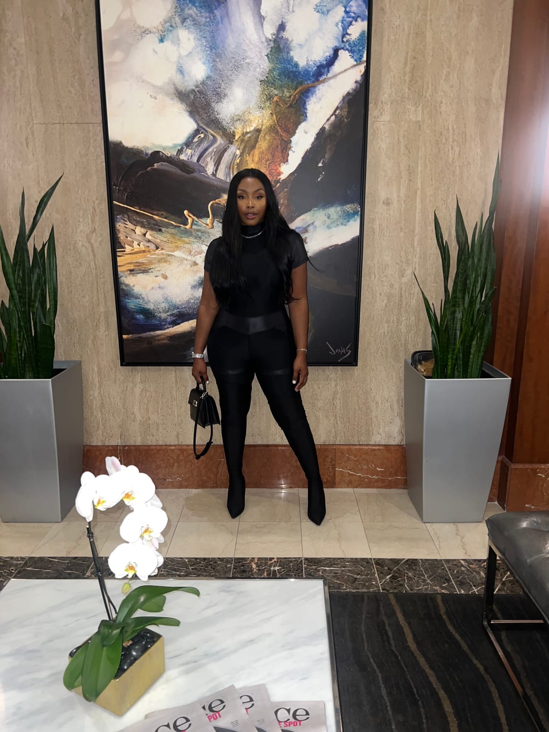 Customer photo review of Jumpsuit Body Correct Skin Edition LYC Black