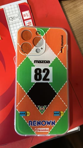 Kundenbewertung mit Foto zu 787B Le Mans Sieger 1991 Livery - Individuelle Handyhülle für iPhone