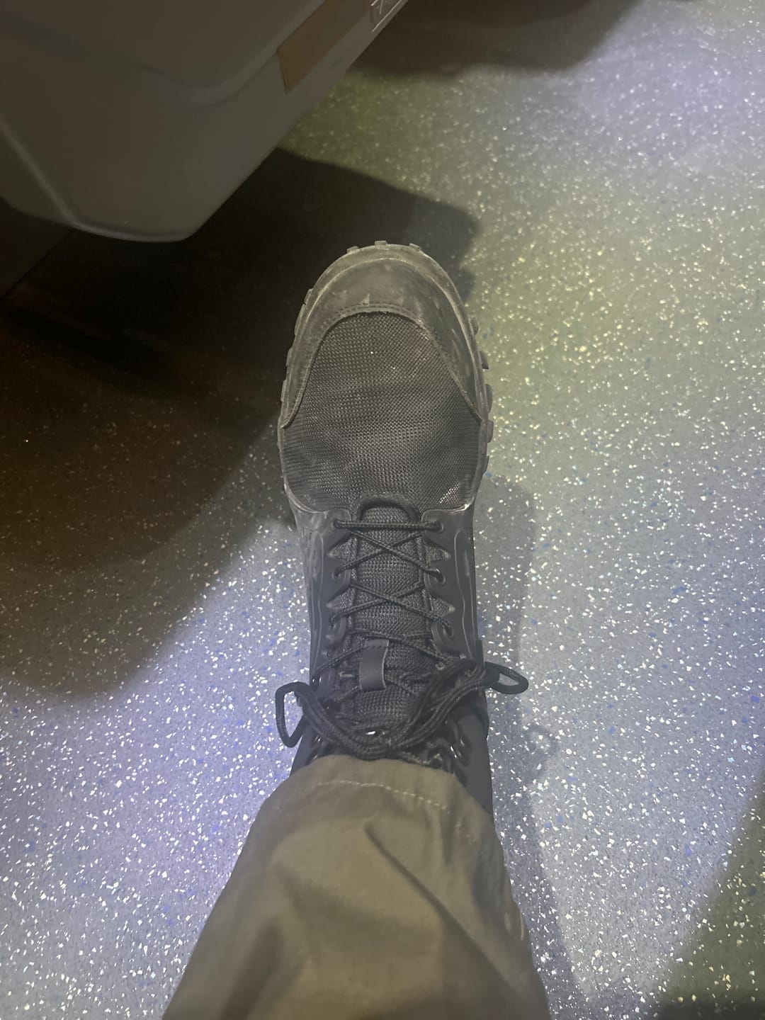 Customer photo review of ARMOUR | SUADEX Indestructible Steel Toe Boots