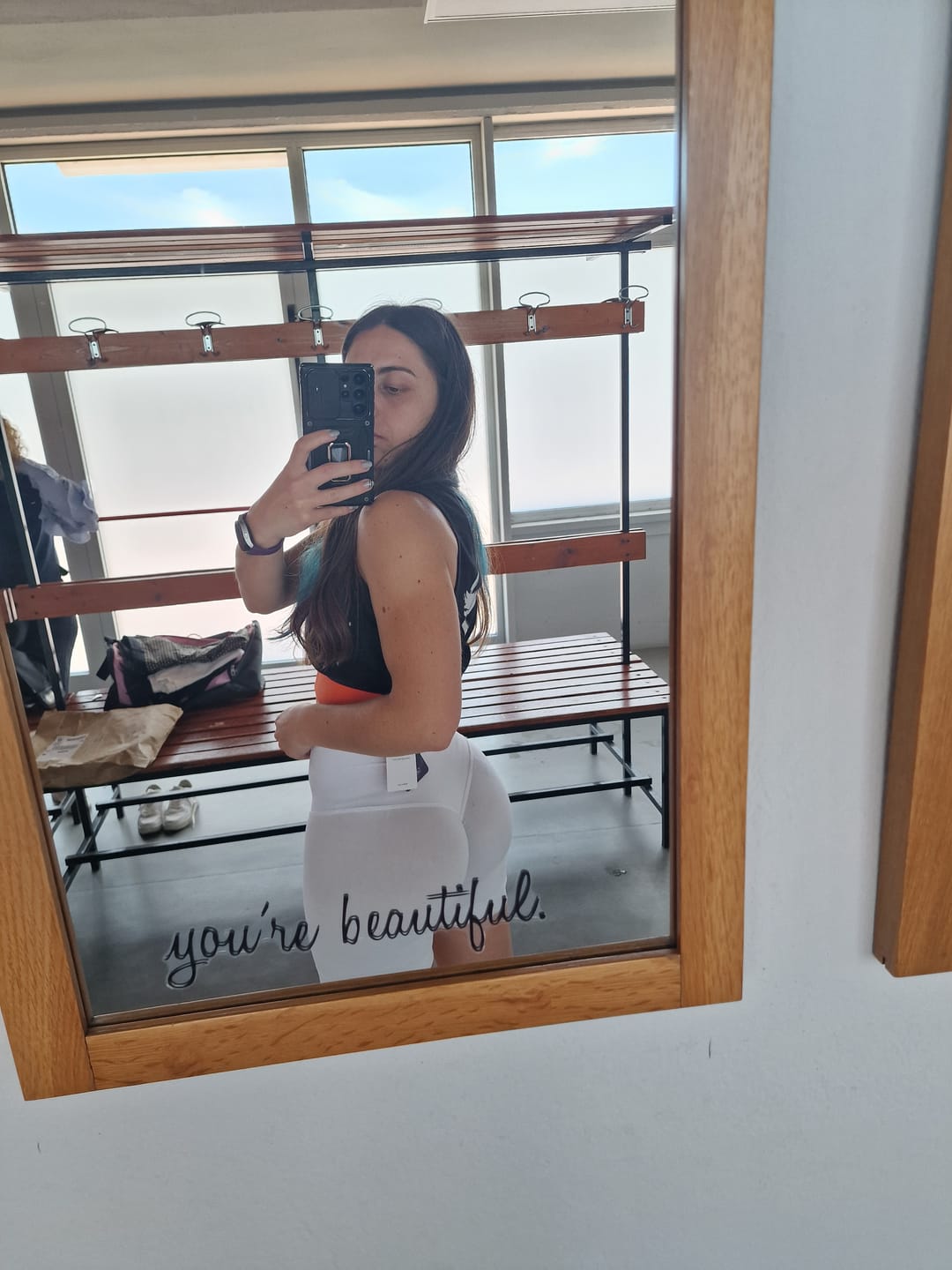 Customer photo review of Shorts All-Up Bianco