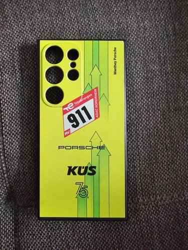 Kundenbewertung mit Foto zu Grello Porsche GT Livery - Individuelle Handyhülle für Samsung