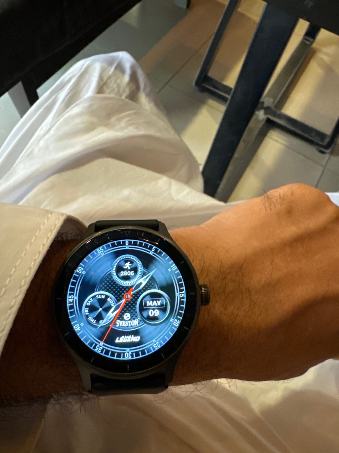 Customer photo review of SVESTON LEGEND SMARTWATCH