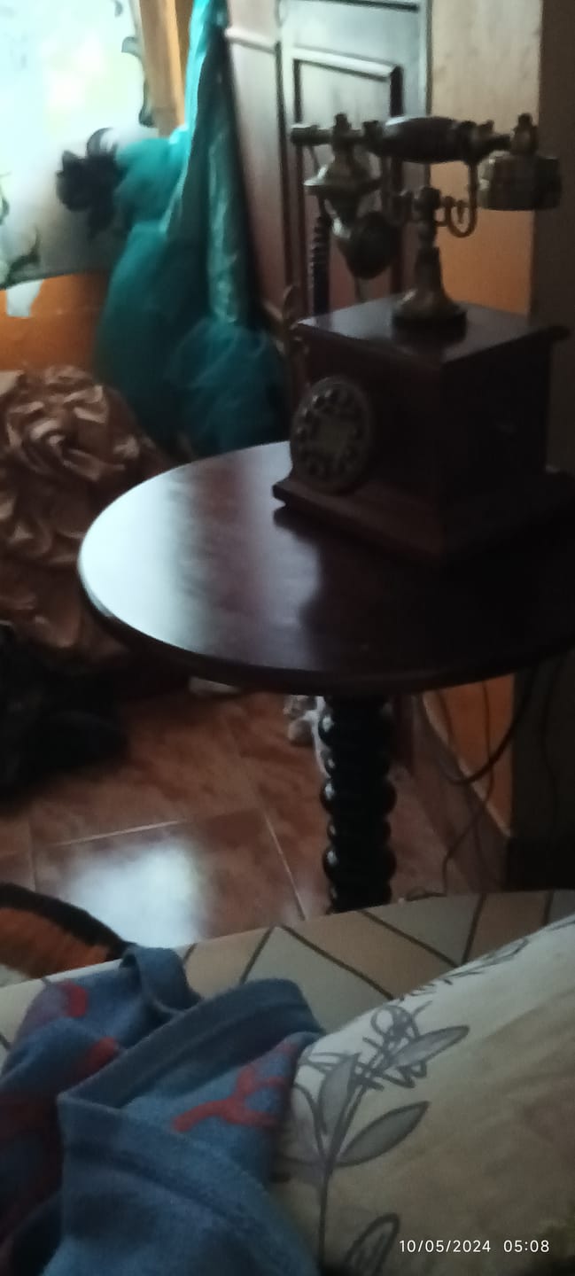 Customer photo review of Wooden Side Table for Living Room Coffee End Table