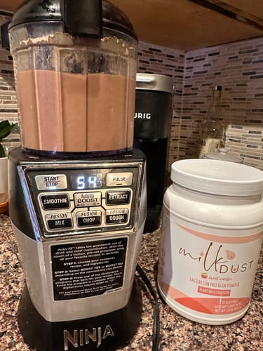 Customer photo review of Milk Dust Breastfeeding Protein Powder For Milk Supply, Vanilla Flavor