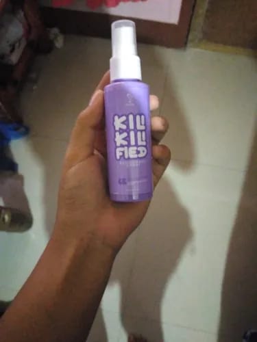 Customer photo review of Kili Kili Fied Deo Spray 60ml By SASKIN