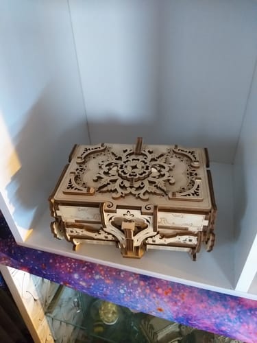 Customer photo review of JEWELRY BOX WOODEN PUZZLE